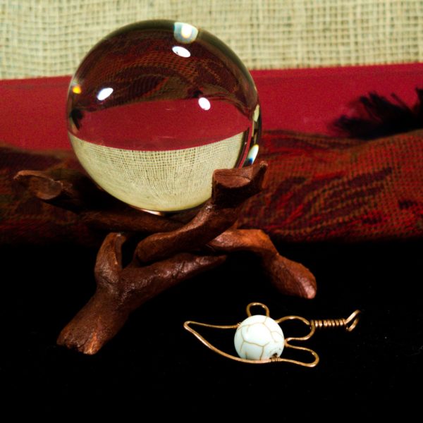 Ghost Necklace, pointed – Staged Crystal Ball