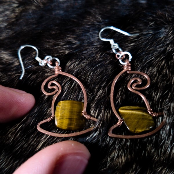 Witch Hat Earrings – Top