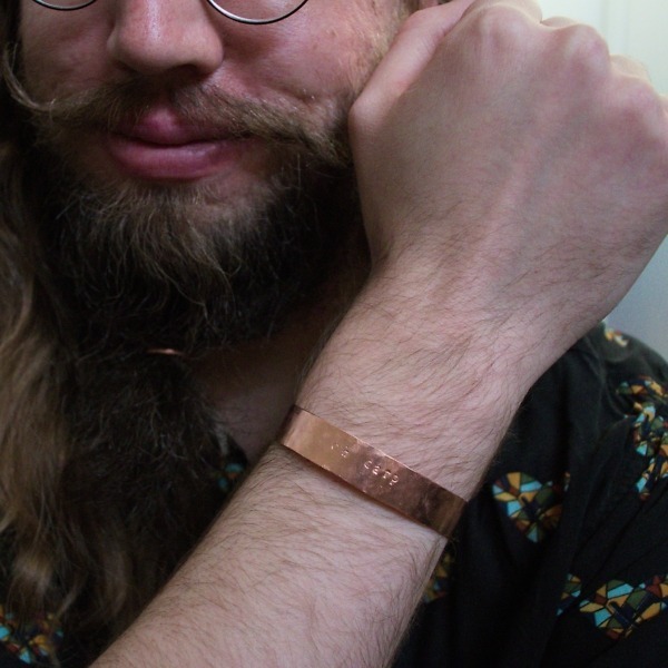 Oh Carp Copper Bracelet – In Use