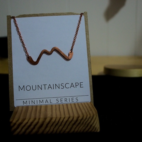 Mountainscape Necklace – Smooth