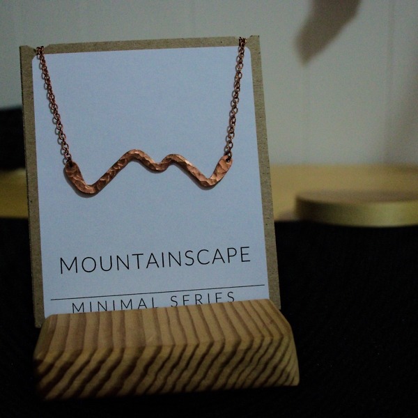 Mountainscape Necklace – Textured